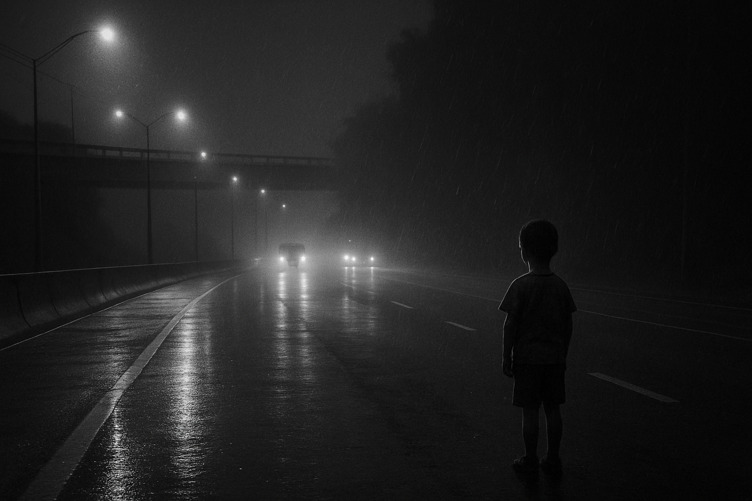 El niño del Periférico: la curva sin nombre