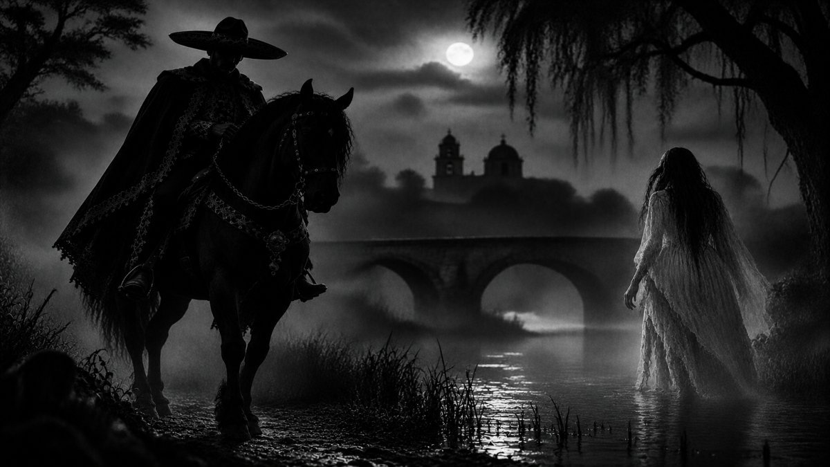 Descubre el misterio de El Charro Negro y La Llorona en leyendas mexicanas