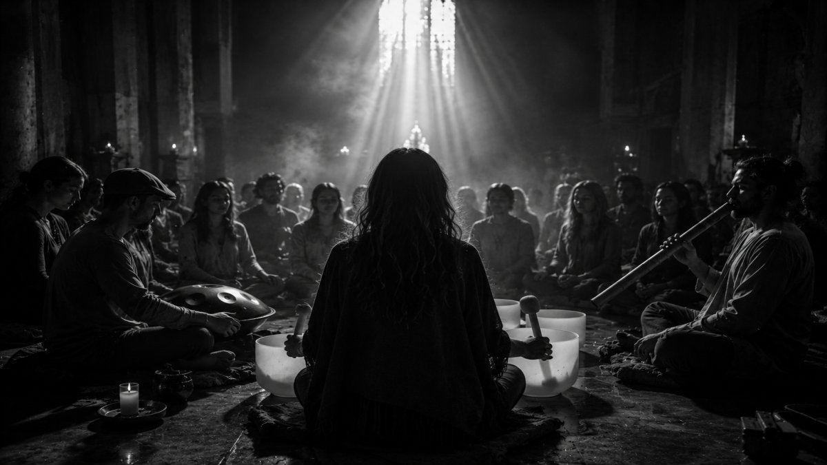 Descubre cómo el sonido colectivo puede transformar tu percepción espiritual
