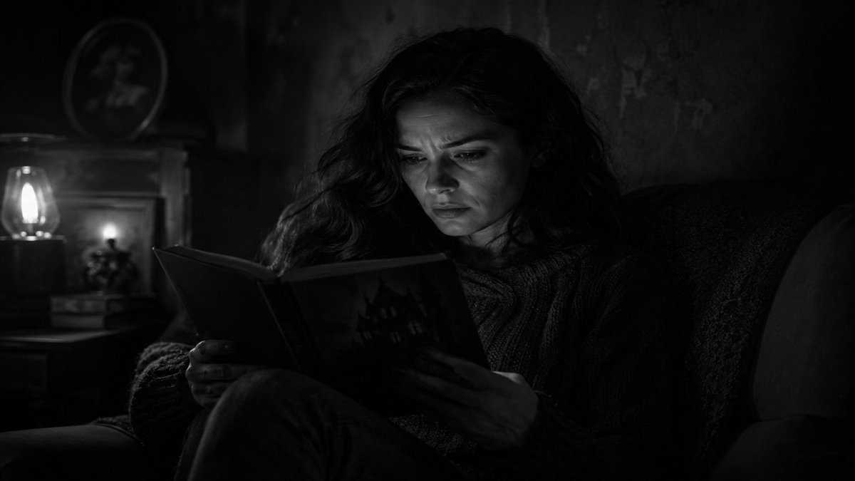 La sombra que se cierne sobre nosotros después de leer un cuento de terror