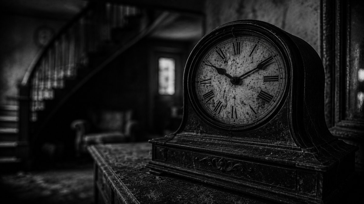 El misterio de la casa donde los relojes siempre se detienen a la misma hora