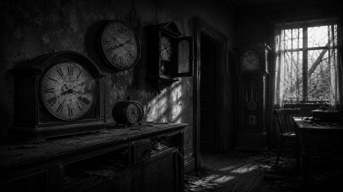 La casa donde los relojes siempre se detienen y nadie pregunta la hora exacta