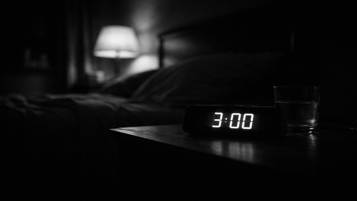 La razón por la que despertamos a las 3 de la madrugada y sentimos que algo no está bien