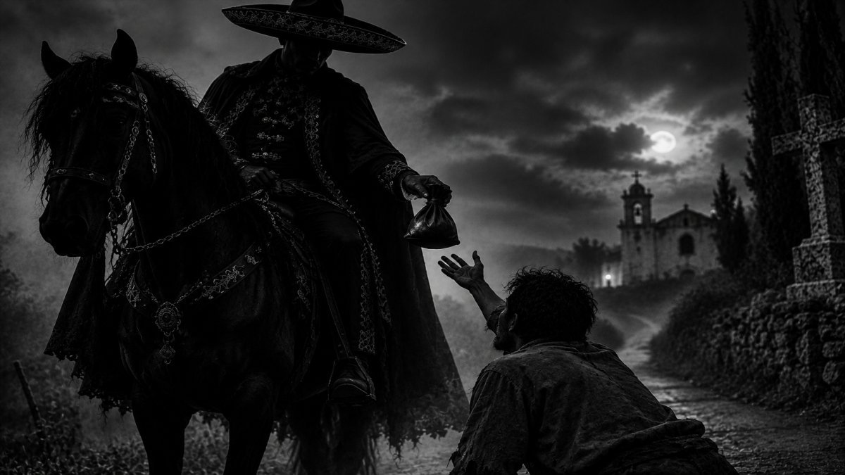 ¿Te atreves a descubrir qué pasa si aceptas el dinero del Charro Negro?