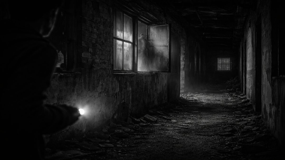 La fábrica abandonada donde una ventana se cerró de golpe y apareció una sombra
