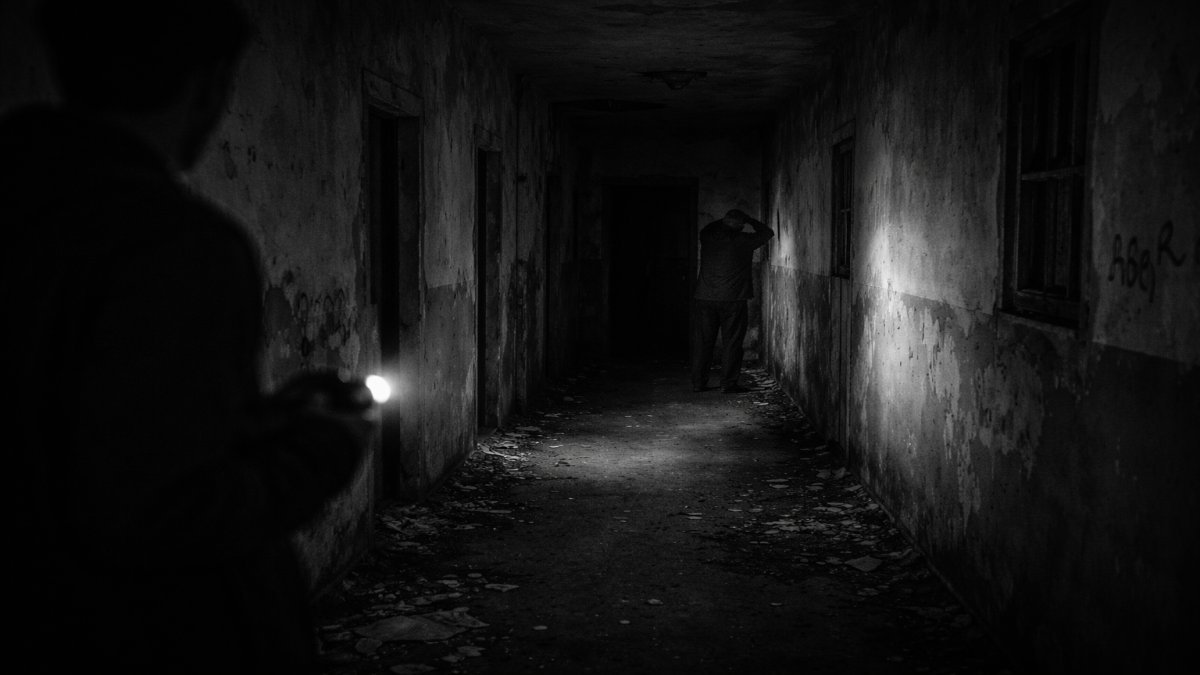 Lo que vimos dentro del hospital psiquiátrico abandonado de madrugada